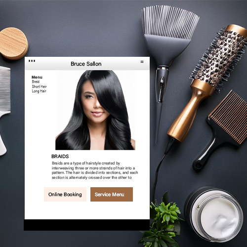 Salon/Spa Website