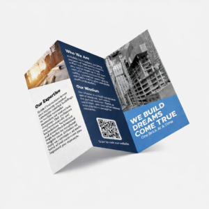 Trifold flyers printing